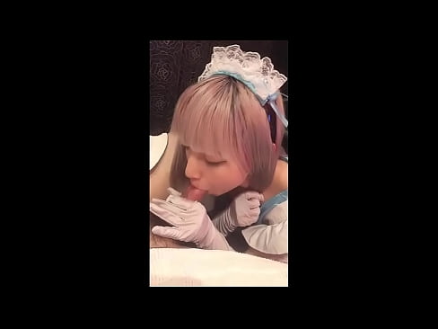 ❤️ Ídolo japonês [mayuka], roupa de empregada francesa, parte 1, broche e masturbação com loção ❤ Sexo vídeo em nós